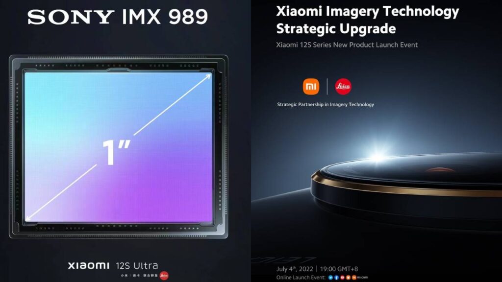 Xiaomi 12S Ultra camera sensor