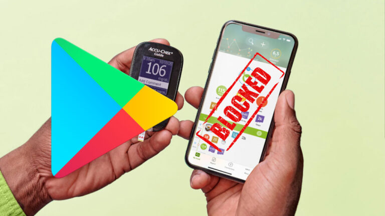 google blocked diabetes app