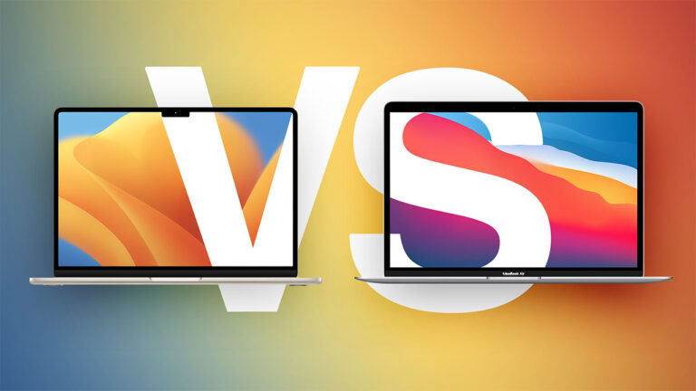 MacBook Air M2 vs MacBook Air M1