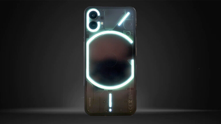 Nothing Phone 1 backlight