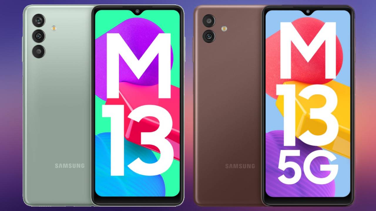 Samsung Galaxy M13 4G and M13 5G announced!