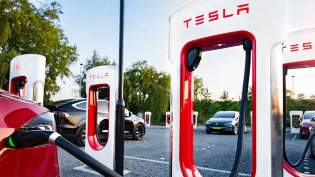 Tesla Supercharger Stations