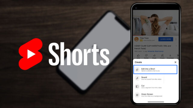 YouTubers can now easily make Shorts from their videos