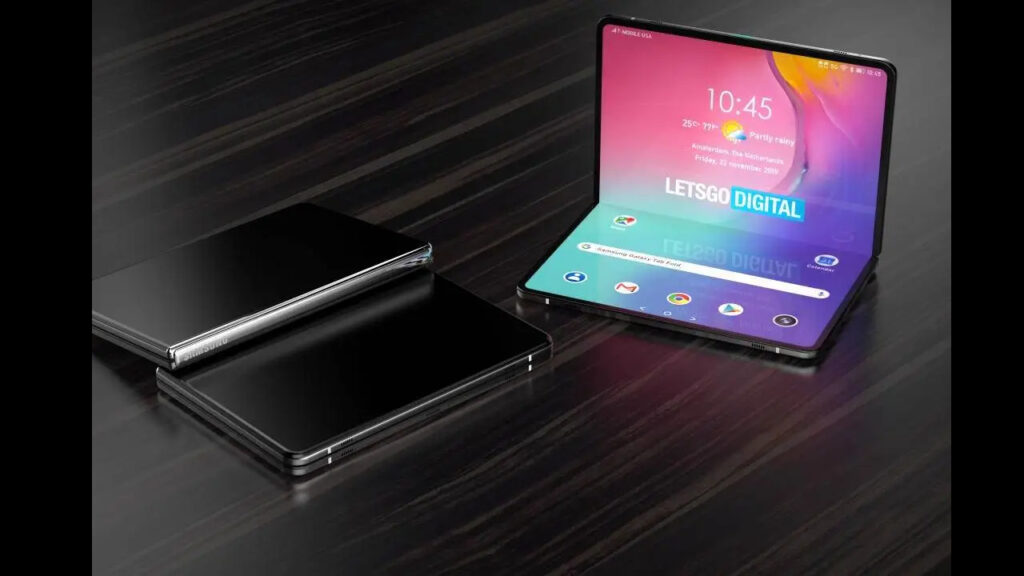 Samsung foldable tablet