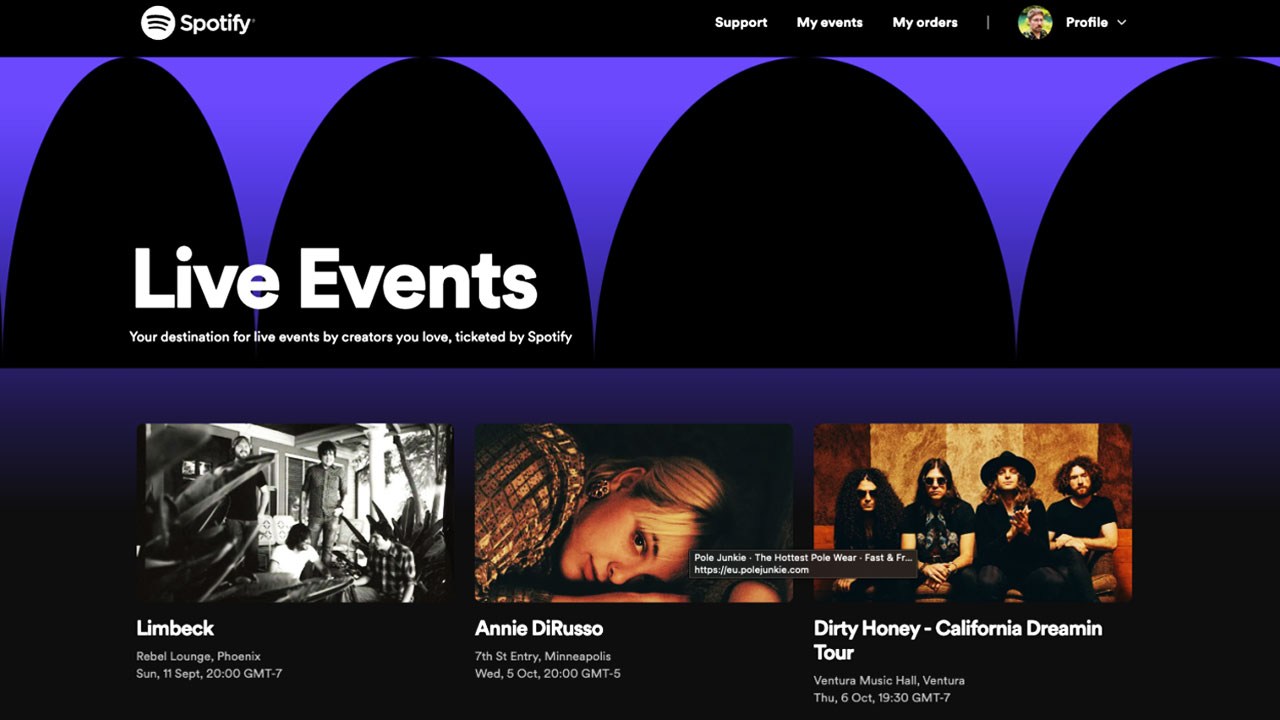 Spotify Announced Spotify Tickets For Concert Tickets Sdn