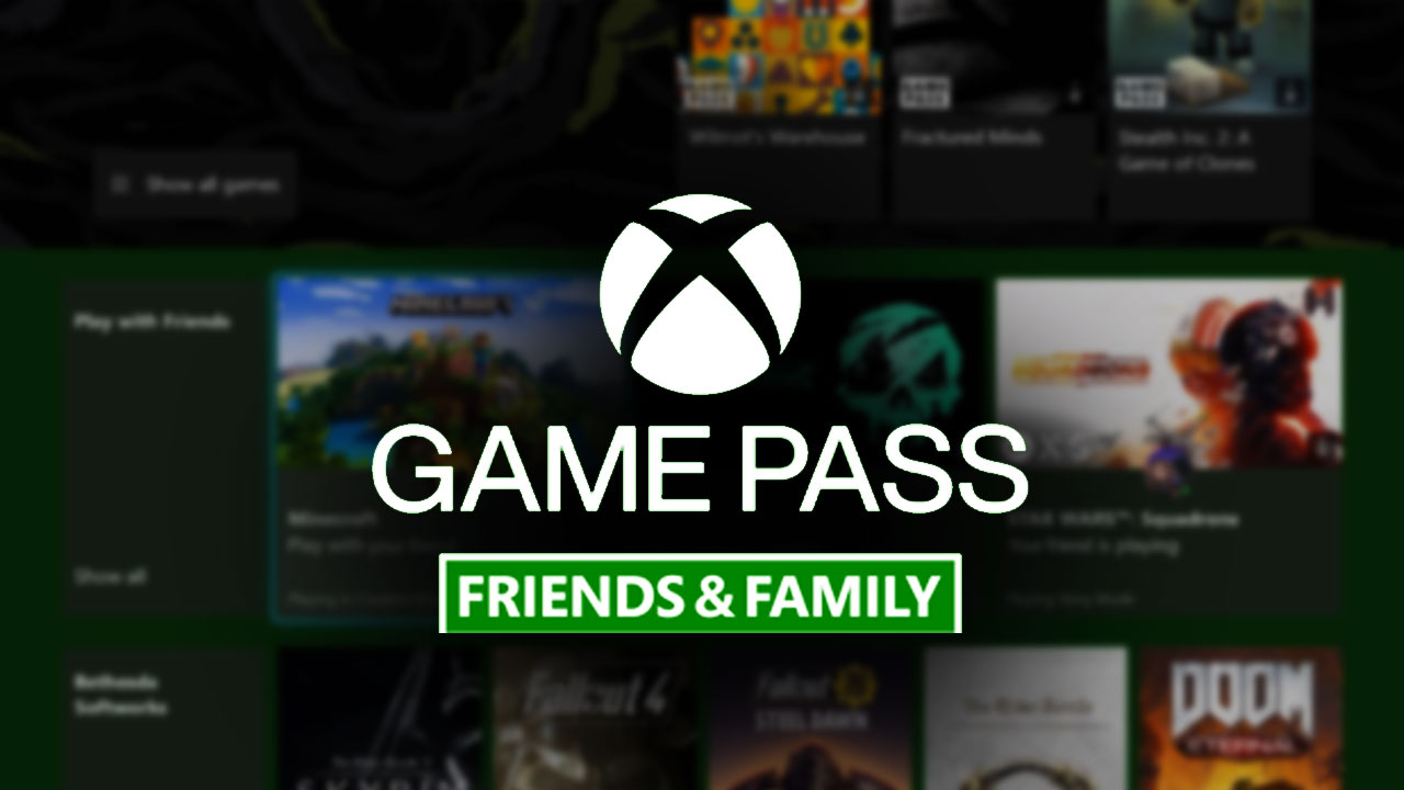 Xbox Game Pass Family Friends plan