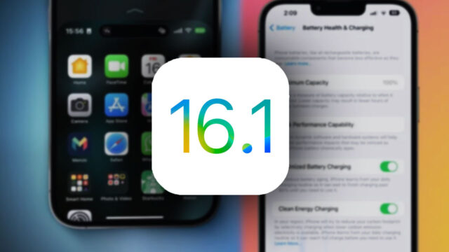 iOS 16.1 release