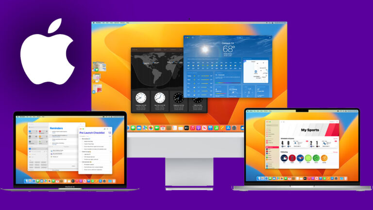macOS Ventura features