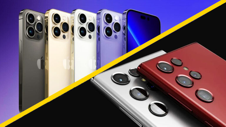 iPhone 14 Pro Max vs Samsung Galaxy S22 Ultra