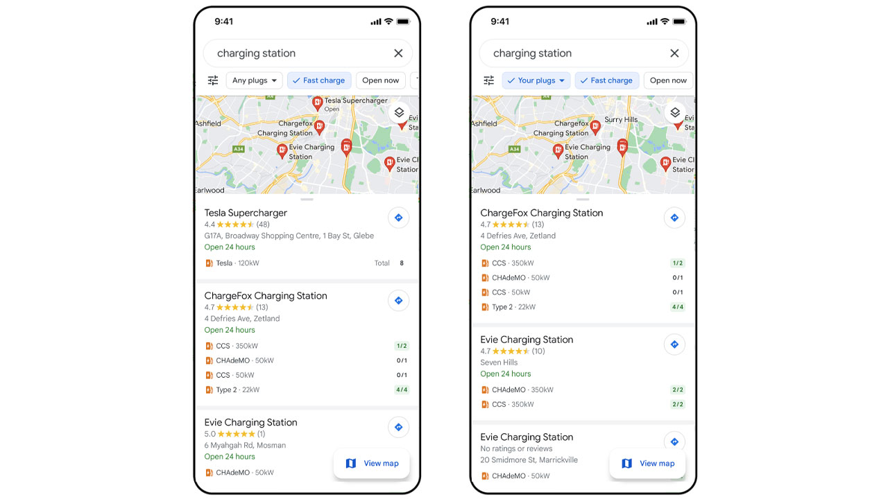 Google Maps new features
