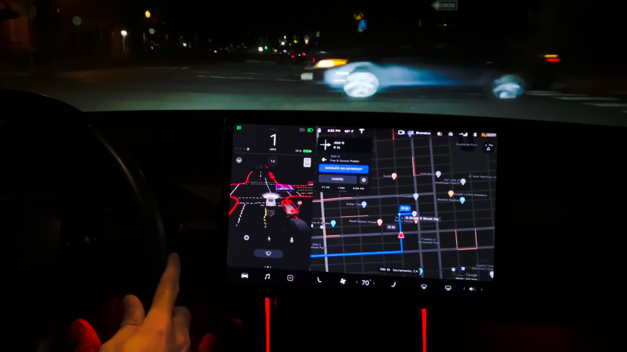 Tesla full self-driving beta 