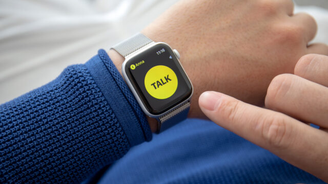 How to use walkie talkie on Apple Watch