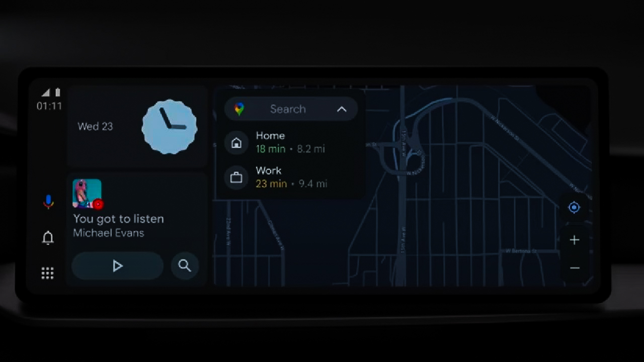 Android Auto features 