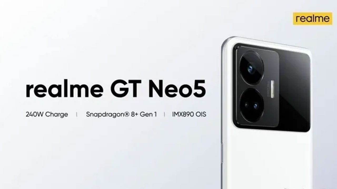 Realme GT Neo5 specs