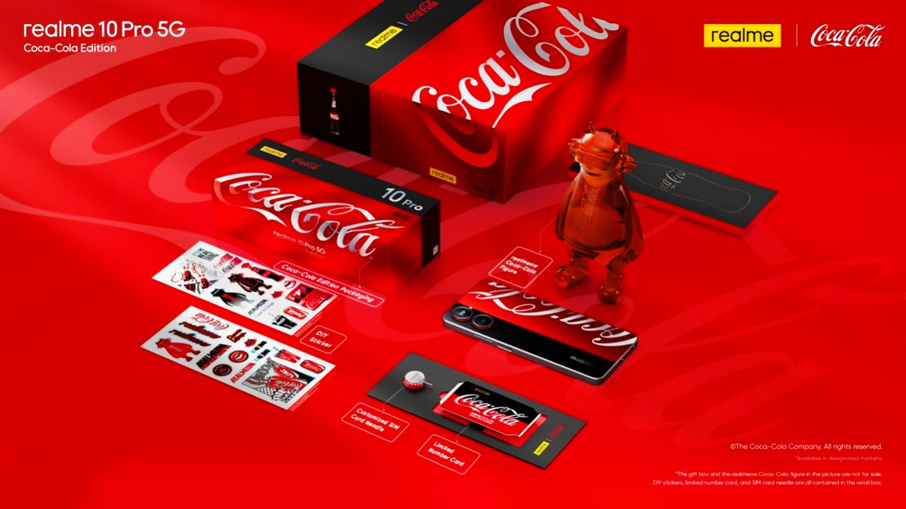 Realme 10 Pro Coca Cola edition