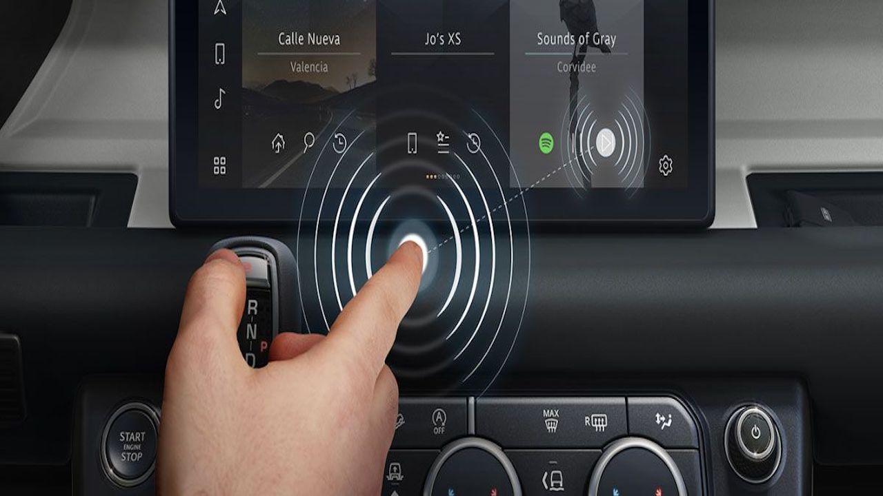 General Motors has patented the technology that self-cleaning touchscreen by itself!