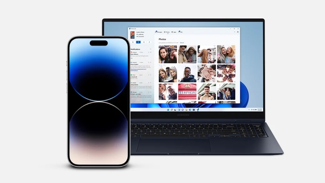 Microsoft announces Phone Link for iPhone on Windows 11!