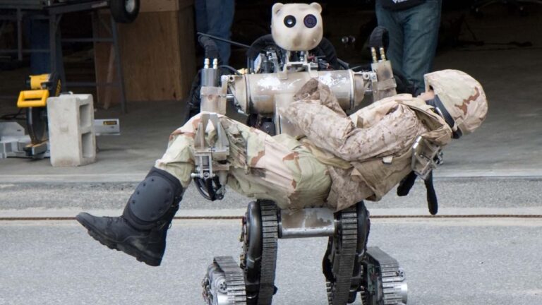 Robot soldiers are coming