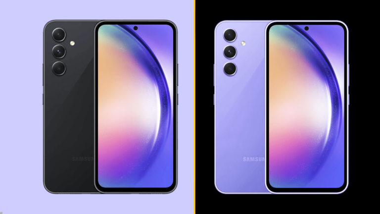 Galaxy A54 and A34 listed