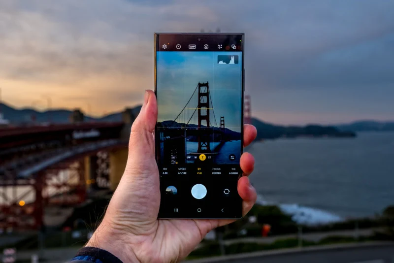 Samsung Galaxy S23 Ultra camera app