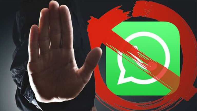 WhatsApp ban