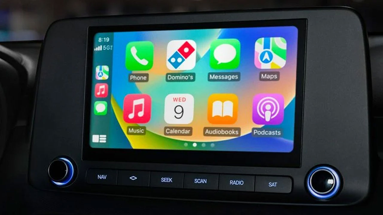 Dominos CarPlay pizza