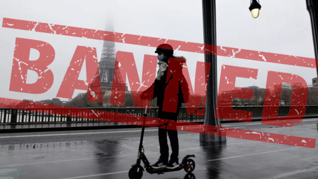 France bans electric scooters in referendum