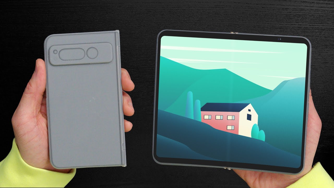 Google Pixel Fold leaked video showcases folding mechanism