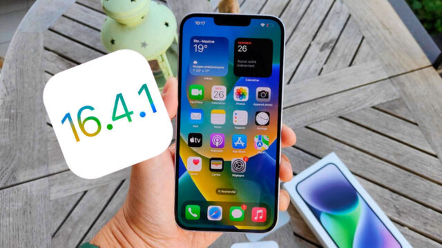 iOS 16.4.1 update security patch