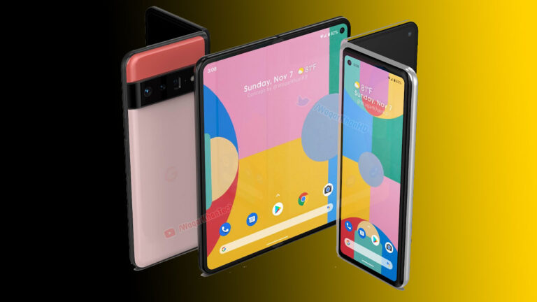 Google Pixel Fold leaked
