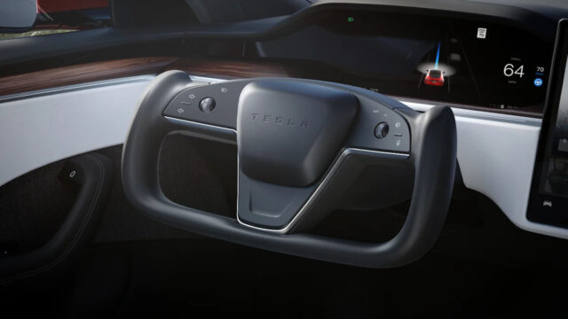 Tesla offers yoke steering wheel for $250 amid controversy
