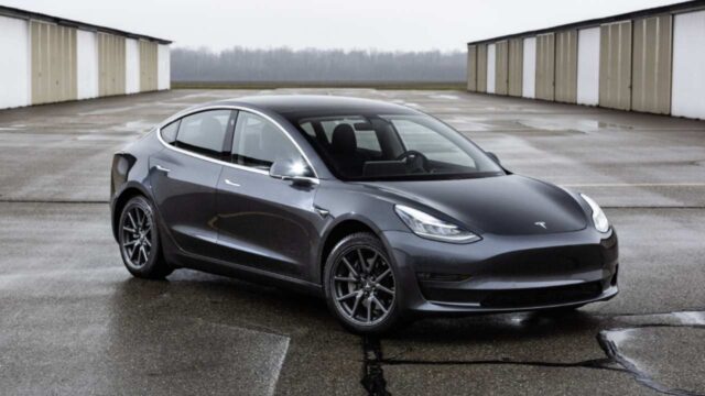 Updated Tesla Model 3 leaked