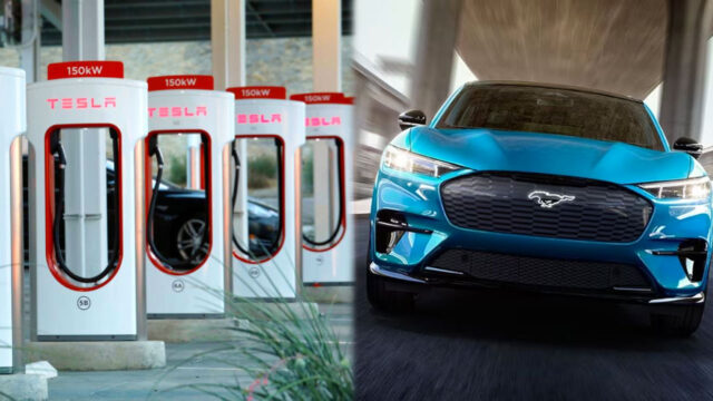 Ford EV will support Tesla Superchargers in US