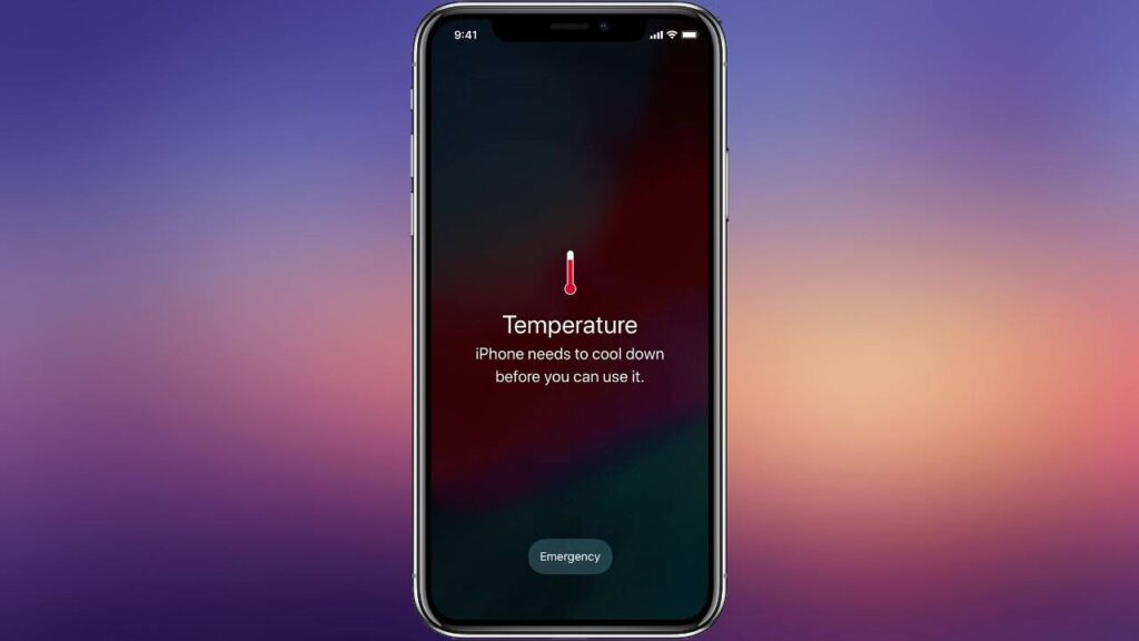 How to measure phone temperature