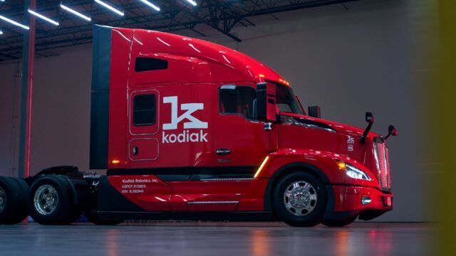 Kodiak unveils autonomous electric truck