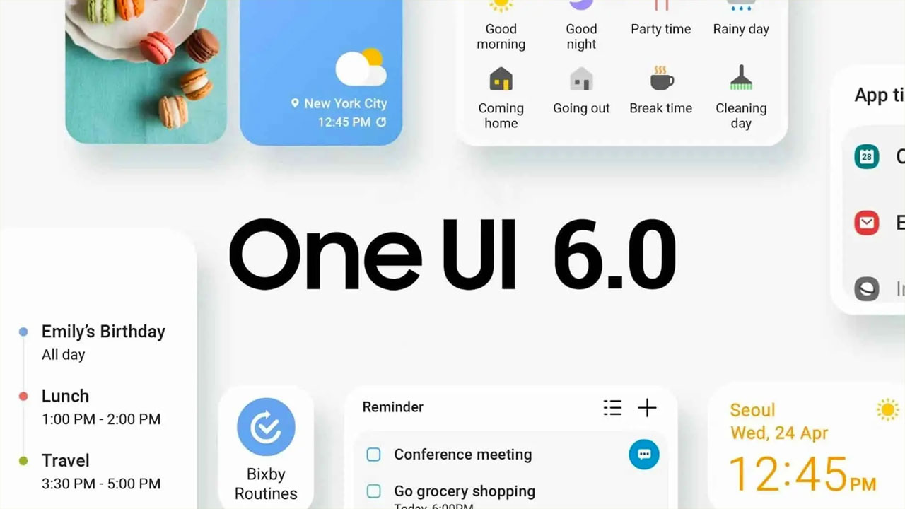  Samsung Galaxy One UI 6.0 update