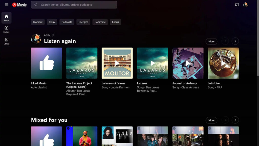 YouTube Music design has been refreshed!