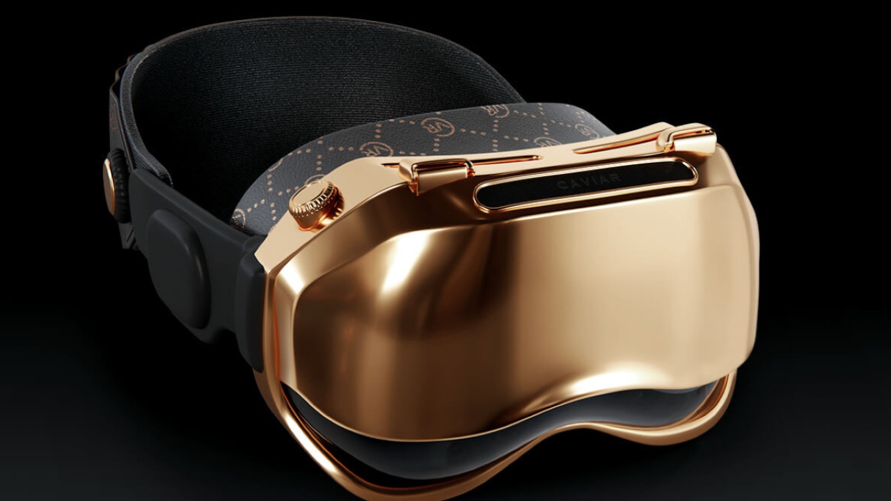 Caviar announced 18K gold-accented Apple Vision Pro for $40,000