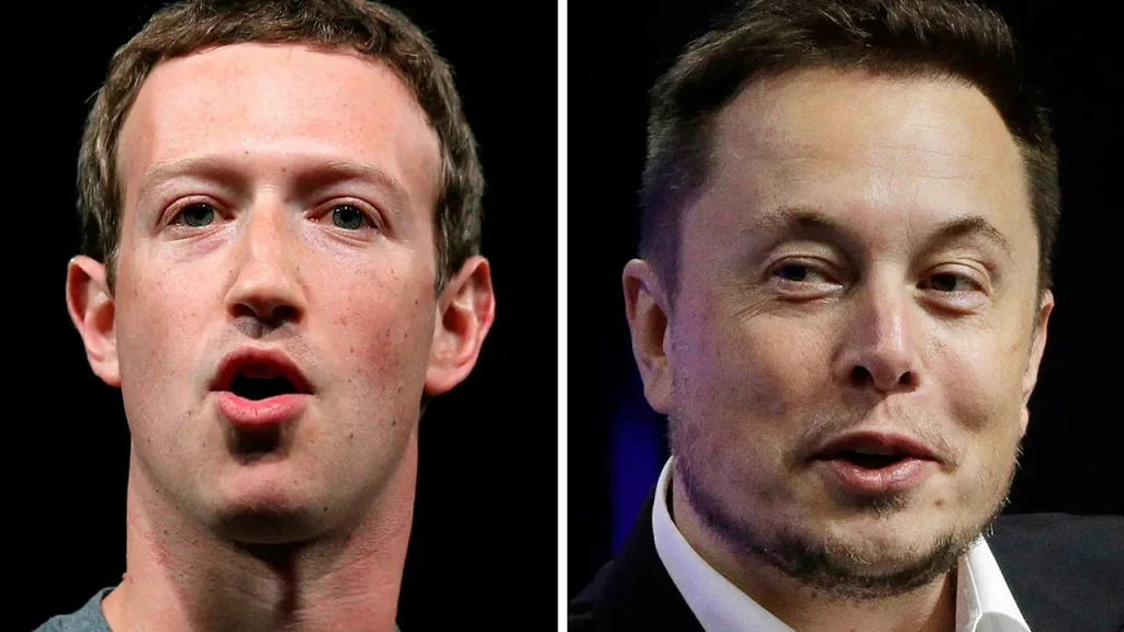 Errol Musk stated that Elon Musk and Mark Zuckerberg are acting like teenagers.