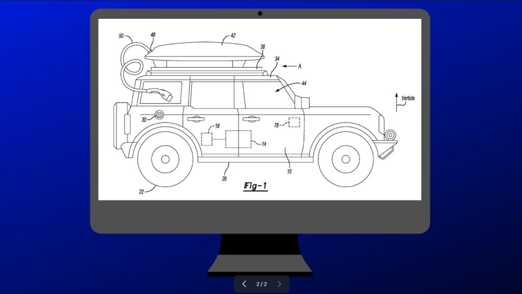 New Patent: Ford Roof-Mounted Battery for Electric Vehicles!