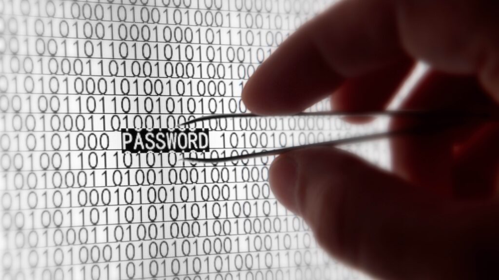 Easily crackable passwords!