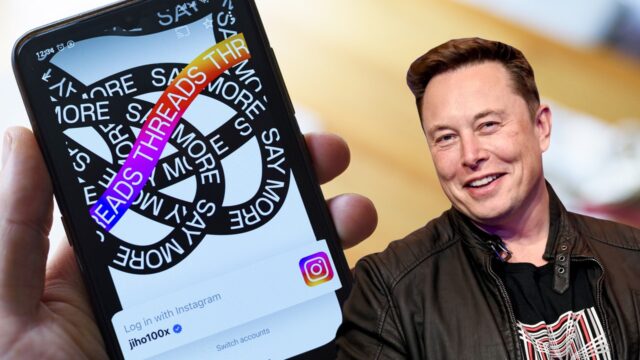 Elon Musk tweeted about Threads for the first time