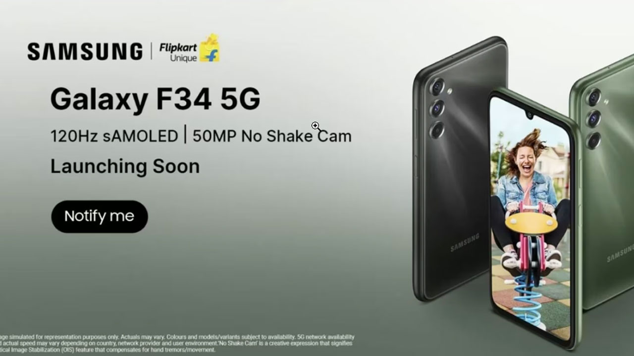 Galaxy F34 5G 