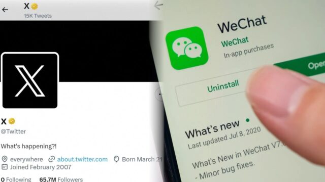 WeChat is banned in that country due to security risk!