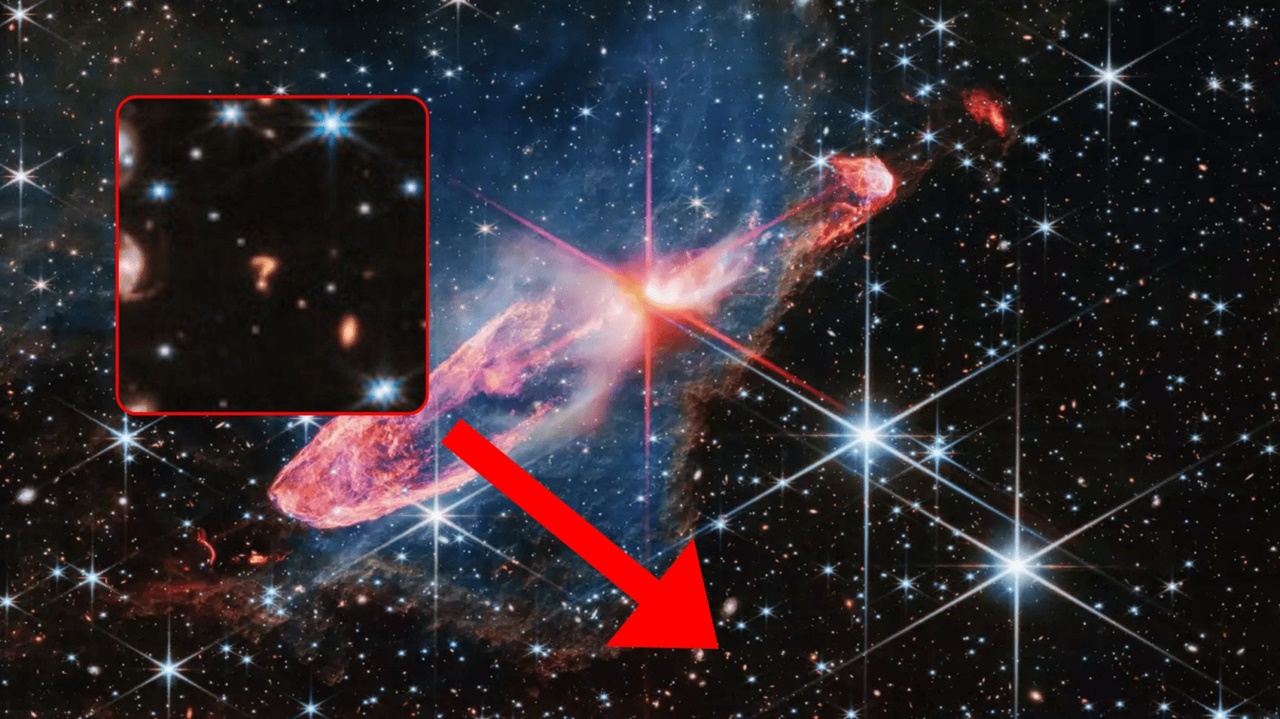 James Webb spots mysterious “question mark” object in space