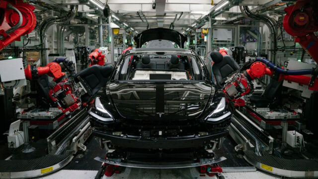 The production of the new Tesla Model 3 has started!