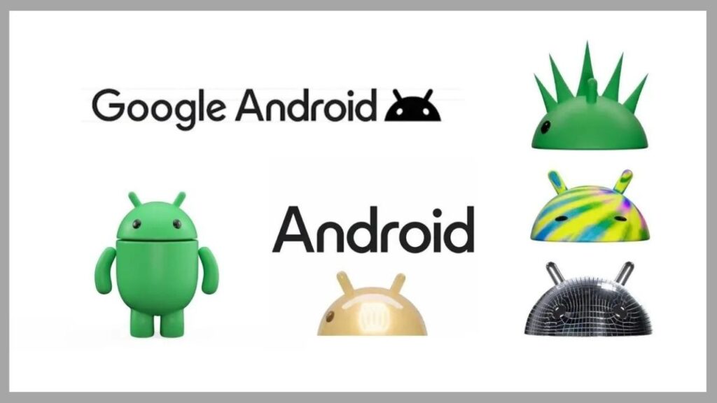 The Android logo has changed! Here is the new version