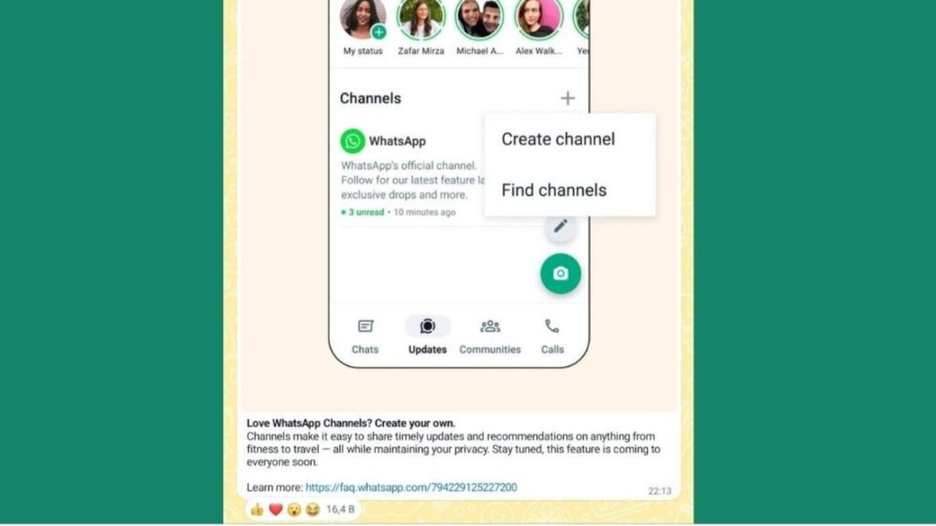 WhatsApp is expanding the channels feature!