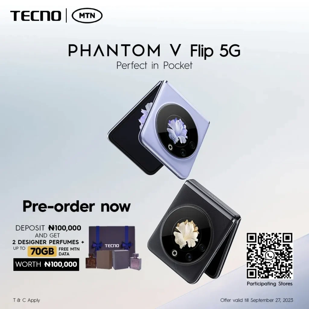 Tecno Phantom V Flip's price revealed