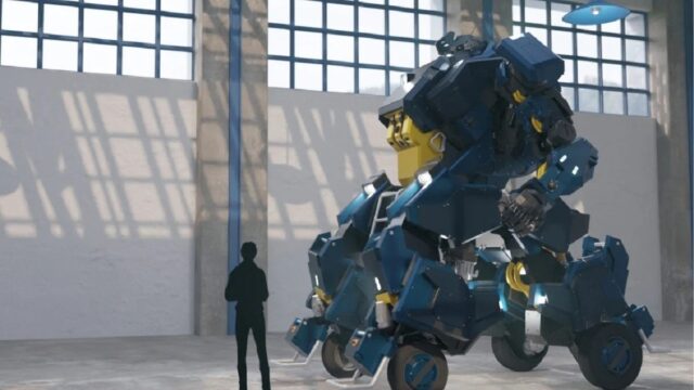 A giant million-dollar toy: Transformers come to real life!